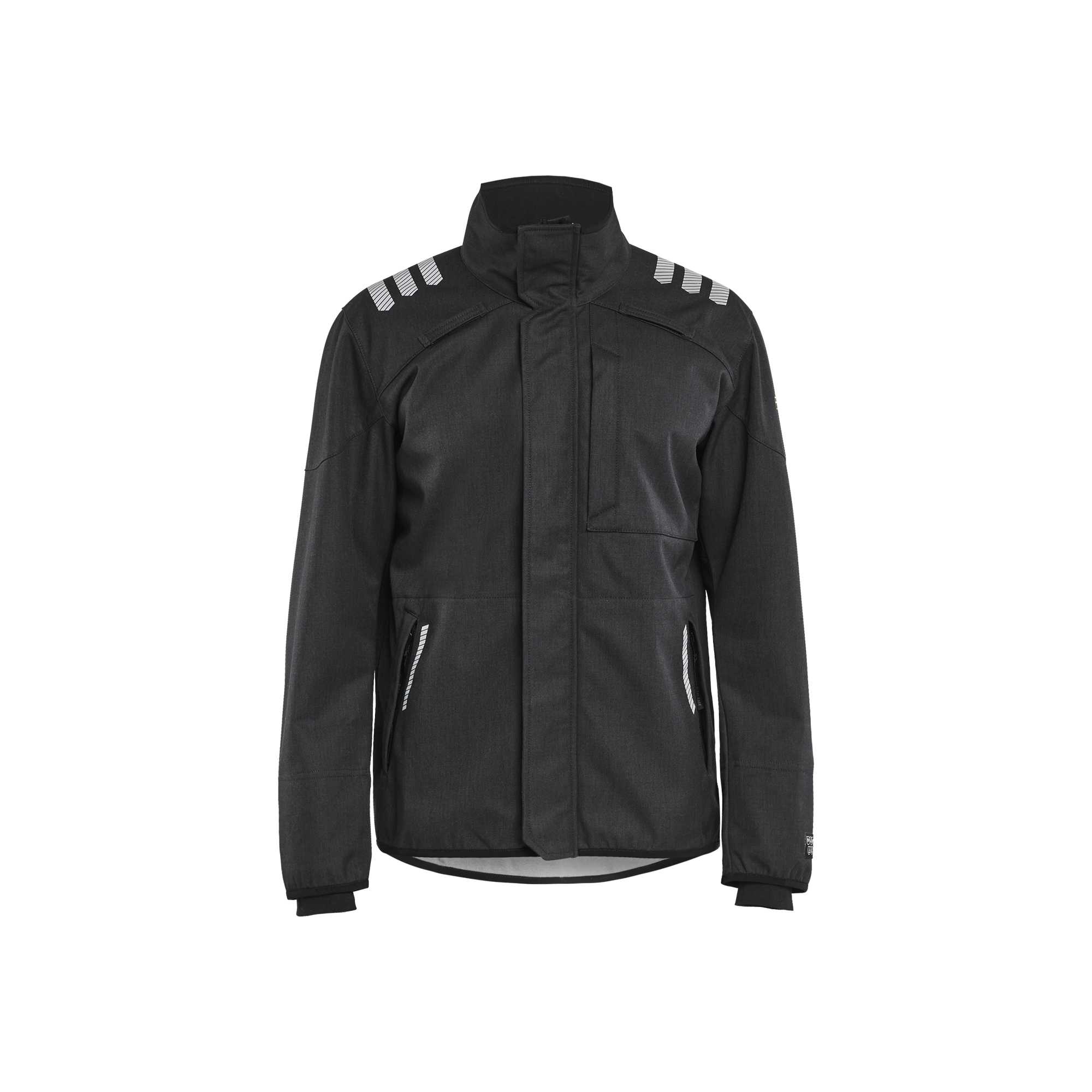 BLAKLADER 44471560 Flame Resistant Softshell Jacket Softshell Work Jacket MEN - Flame Resistant
